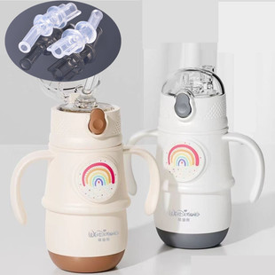 维迪熊W7612婴幼儿不锈钢彩虹保温杯吸嘴配件水杯替换嘴