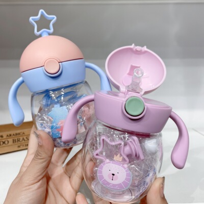 包邮冬夏tritan抗摔240ml水杯