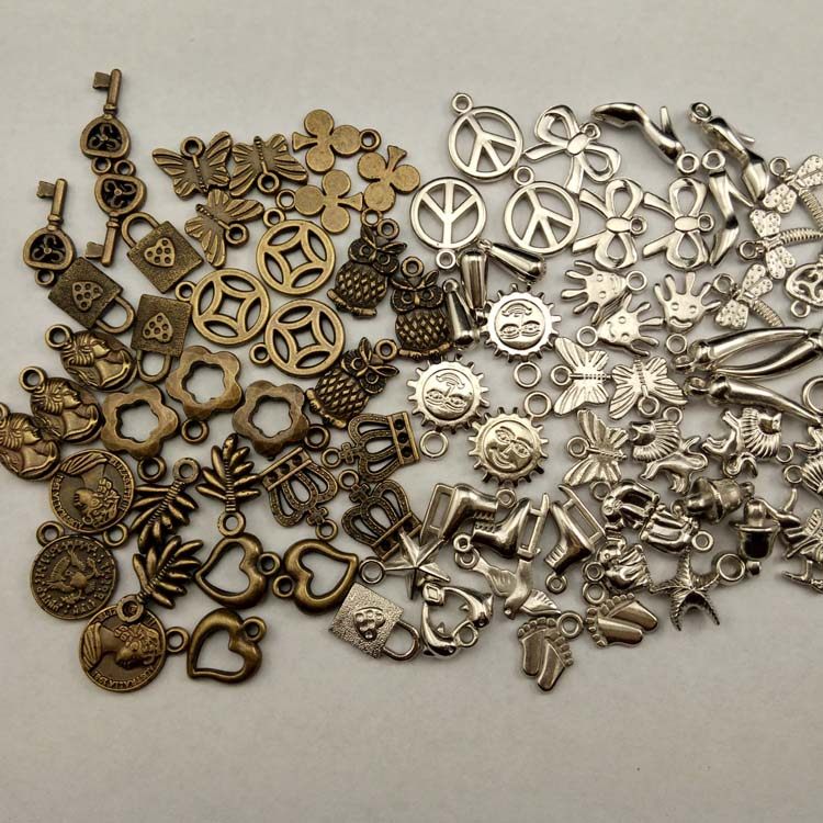 [100个价]CCB小挂件 心形锁型蝴蝶结高跟鞋小挂扣 混款