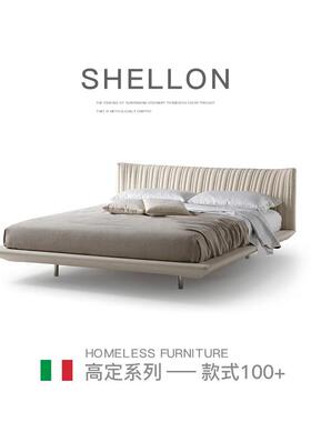 意大利desiree shellon悬浮床意式极简现代设计师高定别墅主卧