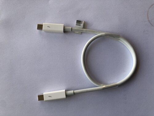 雷电2数据线缆thunderbolt2cable雷雳0.5米2米苹果适用