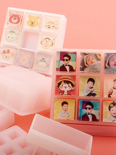 Настольная фоторамка, силиконовая форма, DIY, подарок на день рождения