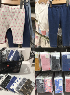 优衣库婴儿纯棉打底裤子