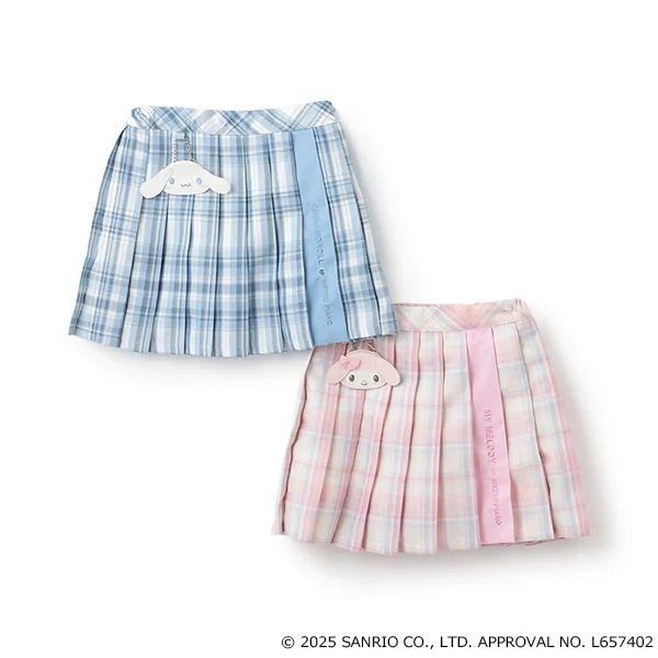 百褶半裙短裙女童装MP卡通三丽欧