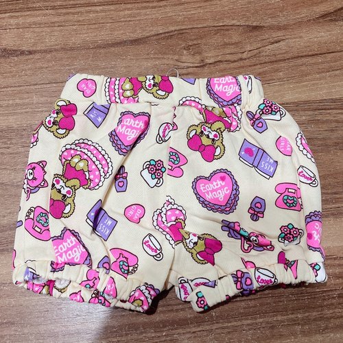 瑕疵em满印纯棉毛圈短裤