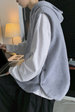 加厚中性毛线马甲无袖背心休闲开衩情侣针织衫上衣外套H204/，男装背心/马甲，钱塘713