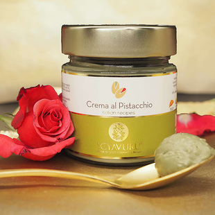 西西里岛开心果酱SCYAVURU意大利进口昔渥乐Crema al Pistacchio