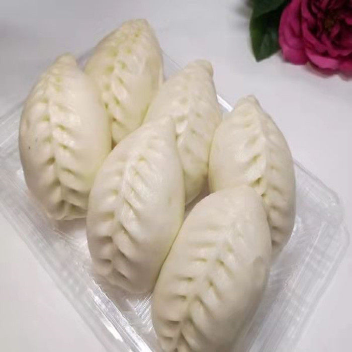 上海特色老味道 光明邨黑洋酥黑洋沙中小包子6个/盒 早餐面食速食