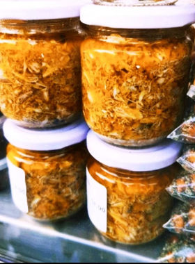 代购光明邨大酒店自制新鲜蟹粉150g 蟹黄酱大闸蟹蟹粉 拌饭拌面