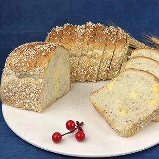 老味道上海凯司令西饼早餐奇亚籽芝士吐司面包切片点心下午茶充饥