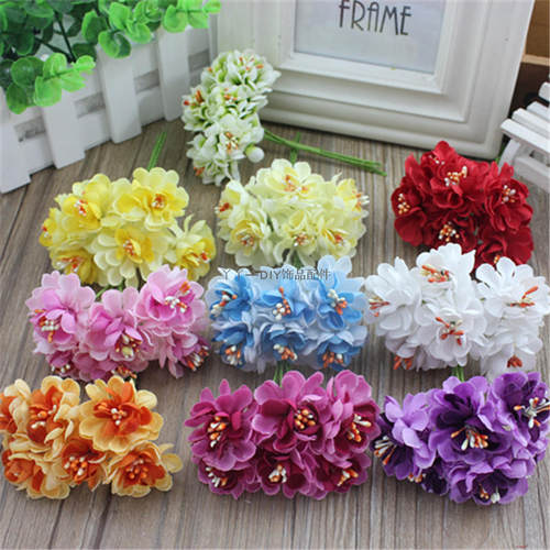 diy手工仿真花束手捧花装饰