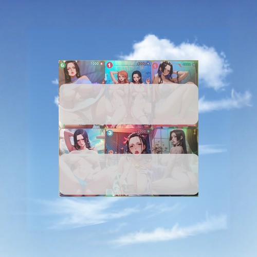 满百包邮OP女主单卡系列  女帝娜美罗宾 折光彩闪工艺 59*86mm