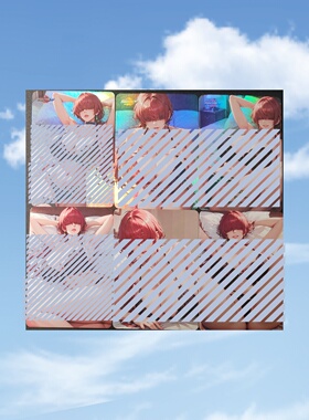 KOF拳皇97大蛇队 夏尔美 夏米尔の风情  一组3张 折光彩闪63*88mm