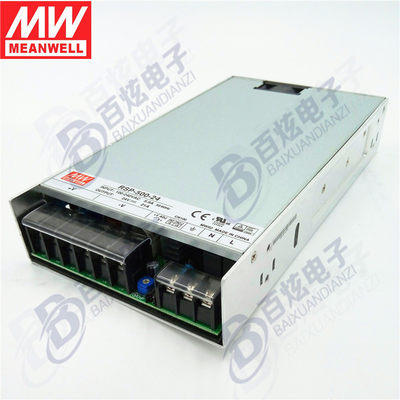 台湾明纬RSP-500-24 360W 4V90A 带PFC薄型开关电源