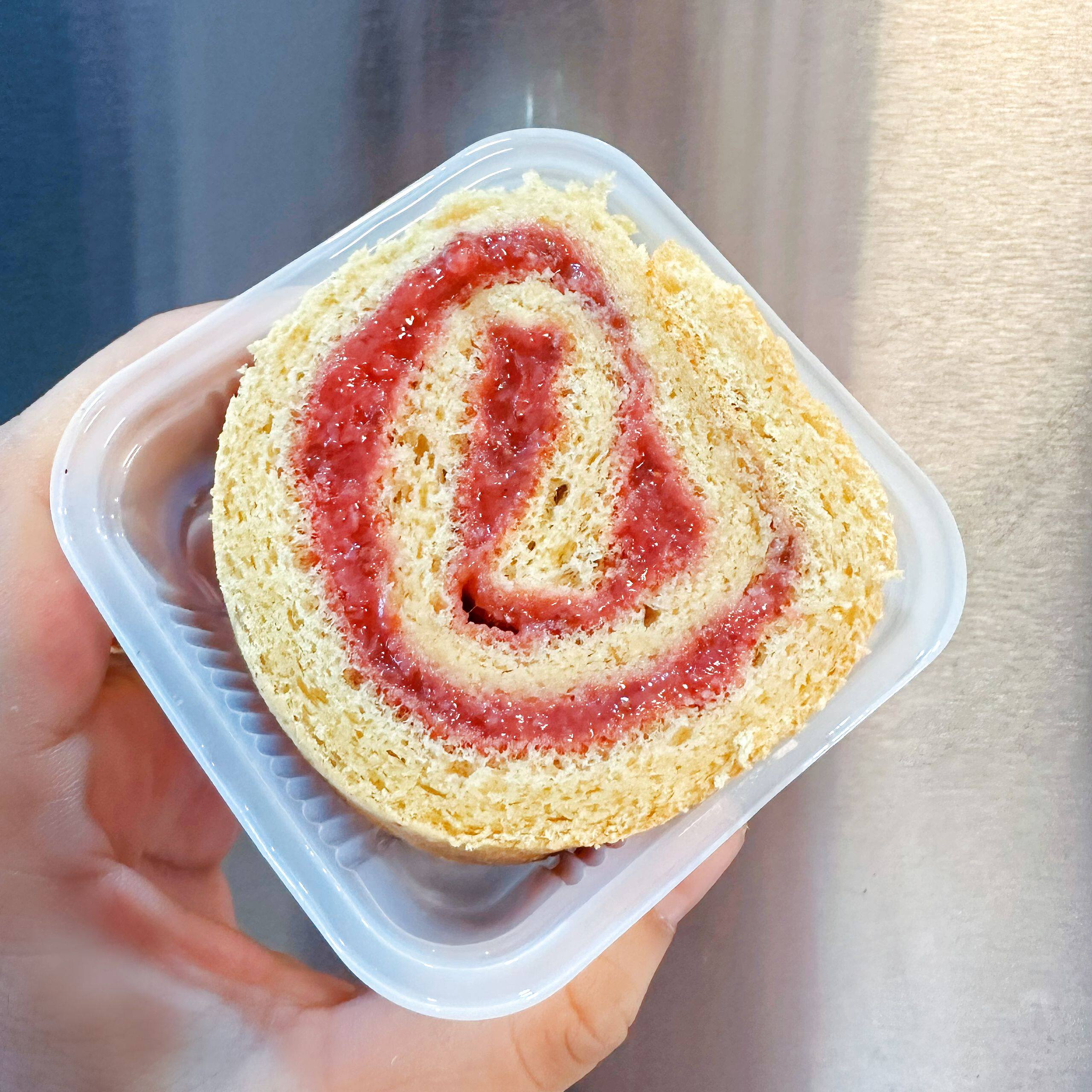 无蔗糖 芋泥魔芋蛋糕迷你卷 草莓蓝莓 无面粉低碳 零食