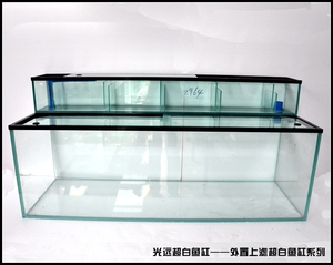 超白鱼缸外置上滤顶滤金晶玻璃龟