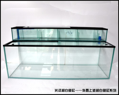 超白鱼缸外置上滤缸 顶滤缸金晶玻璃鱼缸水草缸超白龟 海水套缸 - 封面