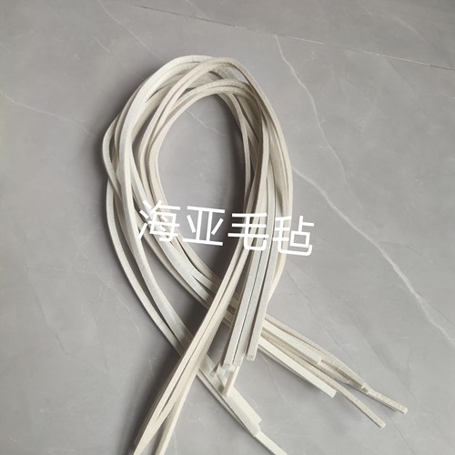 工业吸油毡耐磨羊毛毡条高密度
