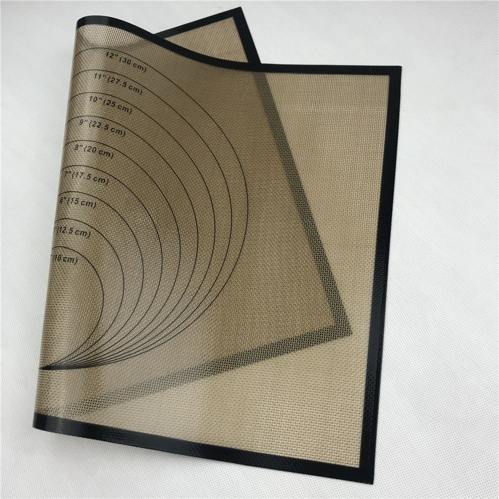 厂家直销 高品质硅胶烤垫 食品级揉面垫 55*38cm马卡龙不粘擀面垫