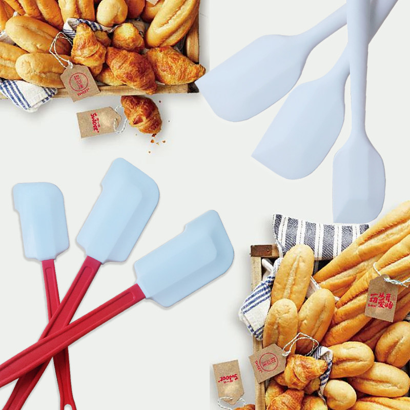 Large lengthen silica gel white scraper Baking Tools cream Spatula silica gel Shovel Mixing knife one Formingin the Kitchen/Cooking utensils , Cooking utensils , Cooking spoon shovel , Spatula  category - from Buy2taobao.com to provide professional Taobao agent buy service