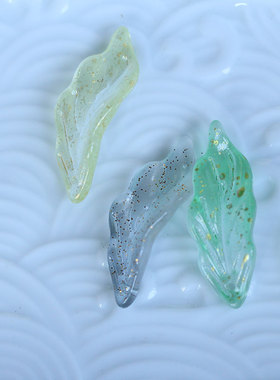 花影梦玻璃玉簪花海草叶