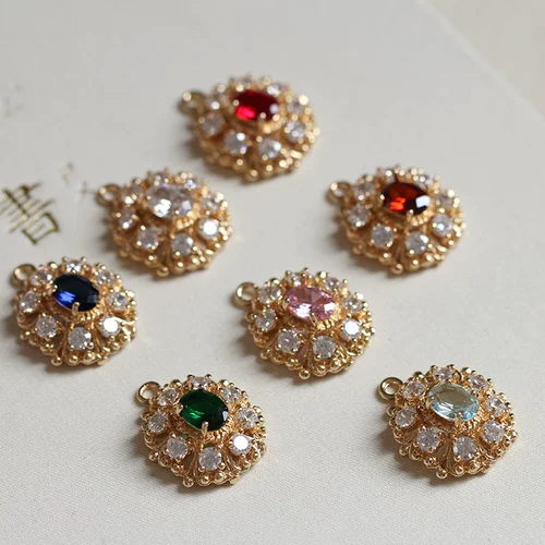 Модная ретро медная подвеска, китайская шпилька, аксессуар для волос, аксессуары, DIY