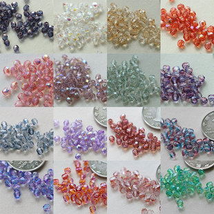 花影梦发簪发饰头饰DIY配件 捷克进口4mm火磨珠菠萝珠