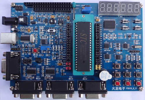 STC8A8K64D4开发板火龙电子