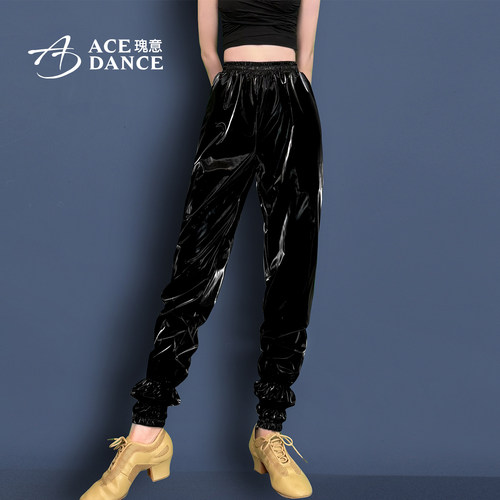 ACE瑰意拉丁舞暴汗裤子女成人舞蹈燃脂瘦身裤设计款舞蹈裤DA306