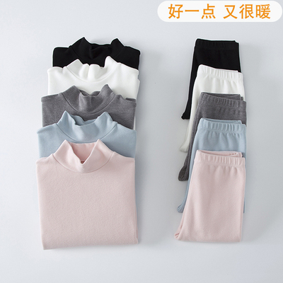 儿童冬季保暖加厚德绒内衣套装