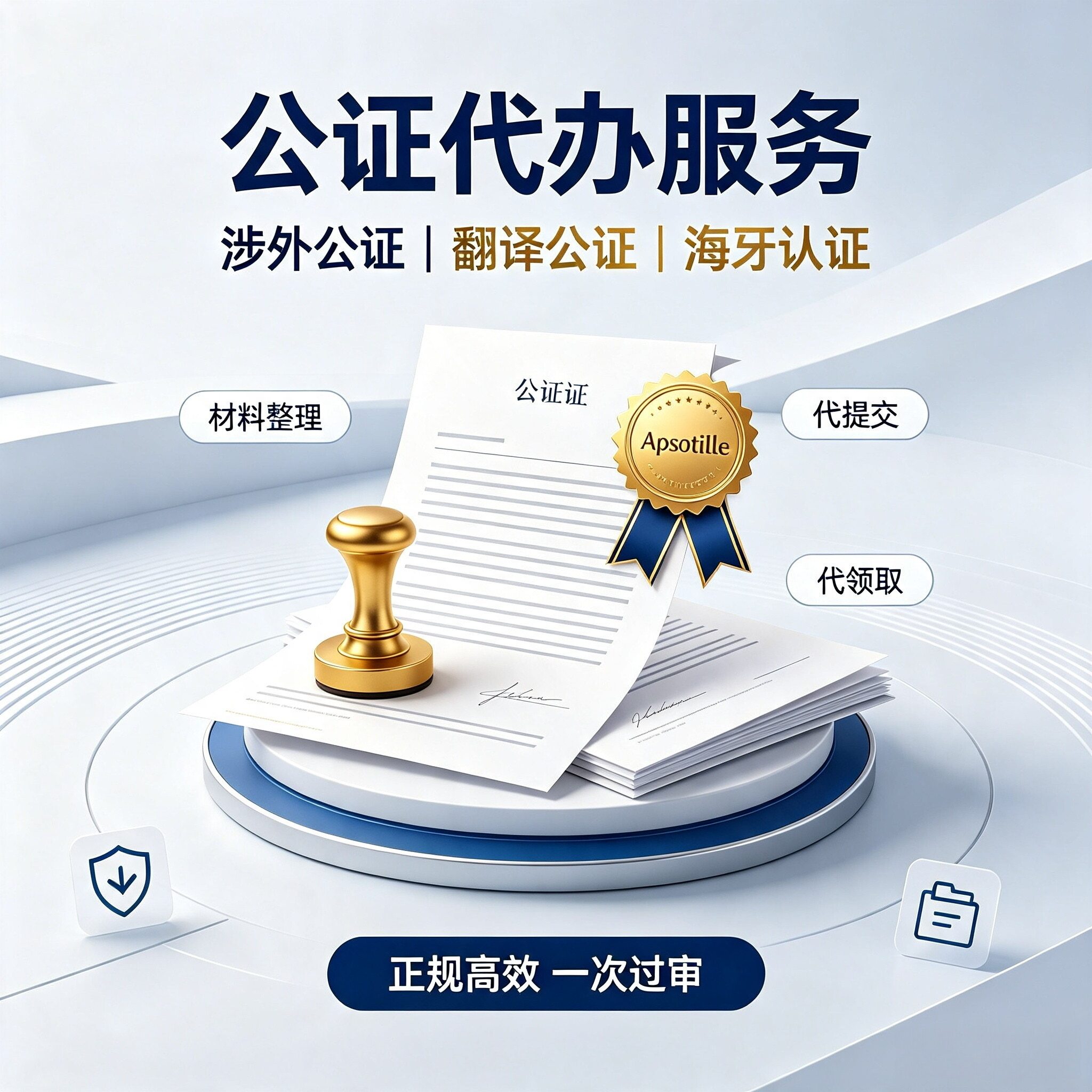 公证代办｜国内涉外公证代理 译商务服务