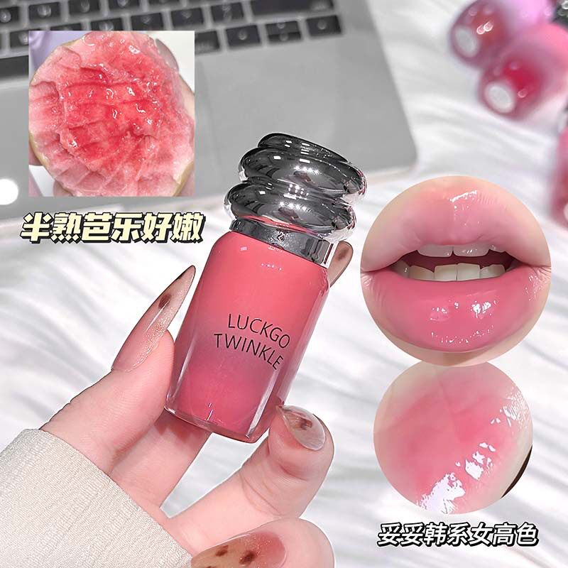 【买一送一】LUCKGO小蜜灌镜面唇釉 水润细腻显色镜面嘟嘟唇显白