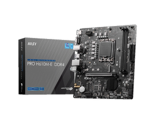 DDR4全新主板支持CPU 12490F 13400 H610M 微星PRO 13400F MSI