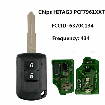 适用2024三菱Eclipse直板钥匙HITAG3 PCF7961XXT MIT11R 6370C134