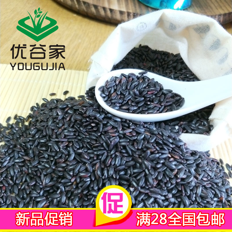 东北黑大米新米 黑糙米黑香米 黑米