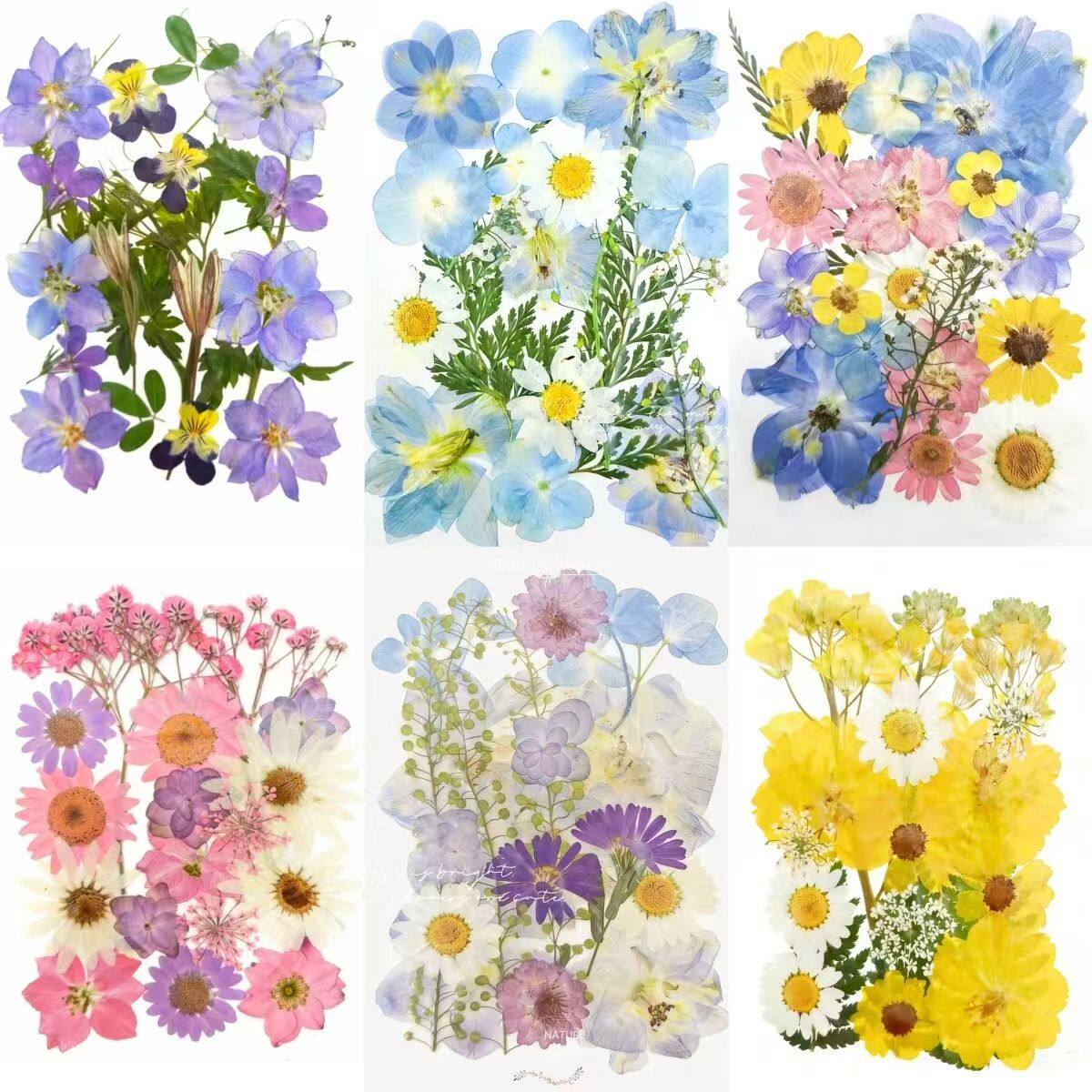 干花diy材料压花书签滴胶春日来信相框材料diy手工节日创意礼物