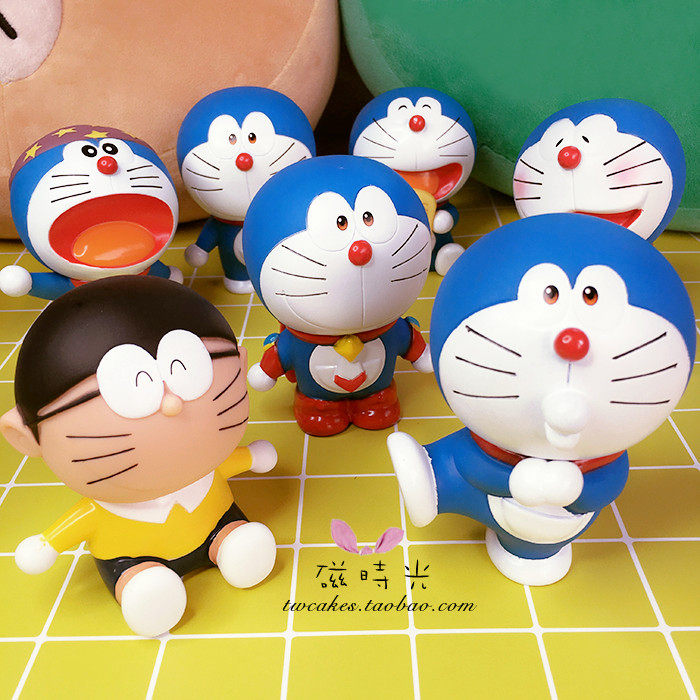 日本卡通哆啦a梦机器猫经典回忆冰箱贴