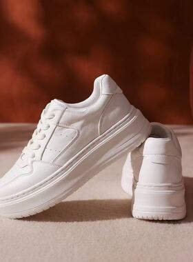 中式2026新款白色百搭秋季女士时尚低帮运动休闲百搭女士单鞋