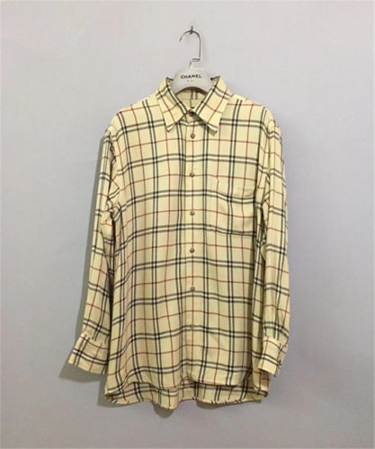 【原 价¥158】vintage 英国古着St.Andrews英式格纹羊毛混纺衬衫