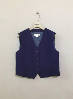 【原 价¥168】vintage 日本制古着YUKIKO HANAI花井幸子制服马夹