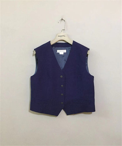 【原 价¥168】vintage 日本制古着YUKIKO HANAI花井幸子制服马夹