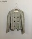 原 古着pier 价¥208 vintage 法国时装 cardin千鸟格短外套