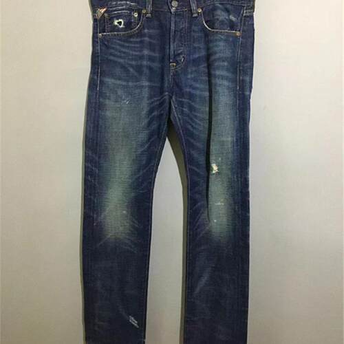 【上新价468】vintage  美国古着DENIM & SUPPLY RL破坏款牛仔裤