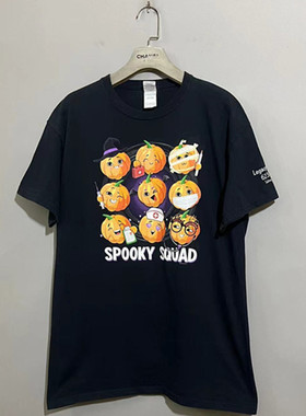 【上新价98】vintage  加拿大古着G1LDAN恐怖小队无缝桶织体恤