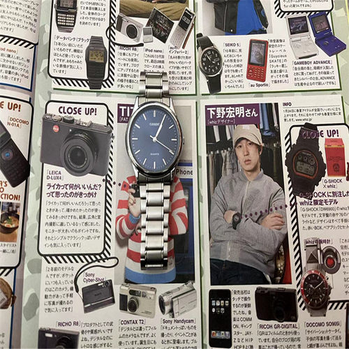 【上新价168】vintage  日本古着CURRENT不锈钢石英手表配件