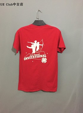 【免费兑换】vintage 海地制  加拿大古着G*ldan射猎运动无缝体恤