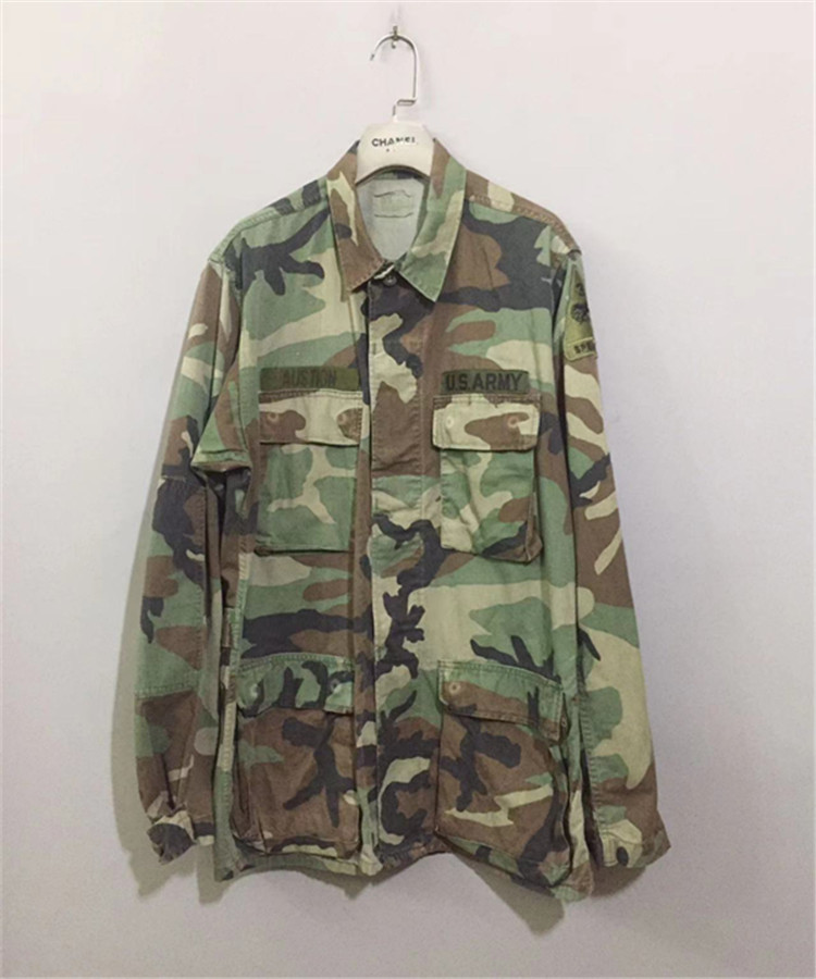 【原价¥368】vintage美国古着U.S ARMY美国陆军BDU迷彩夹克