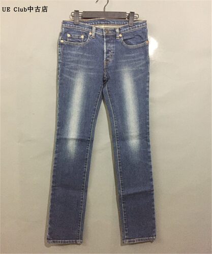 【原 价¥138】vintage 美国古着LEV1'S 542猫须刷白小直筒牛仔裤
