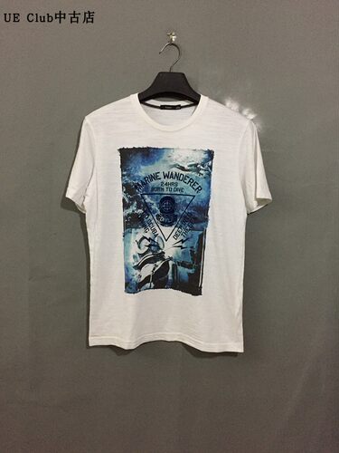 vintage香港古着流浪者白色体恤