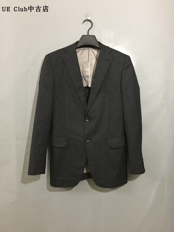 【原 价¥168】vintage  日本古着PSFA通勤款毛巾袋纯黑色西服